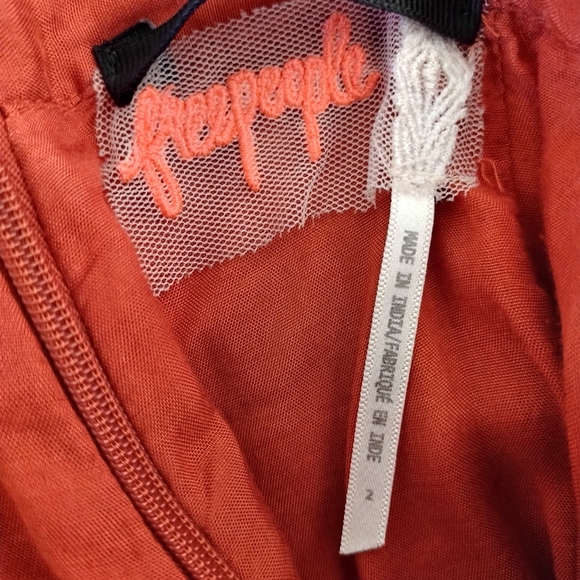 Free People Pintuck Embroidered Crochet Jumpsuit - Picture 10 of 11